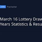 lottery thailand 16 march 2018